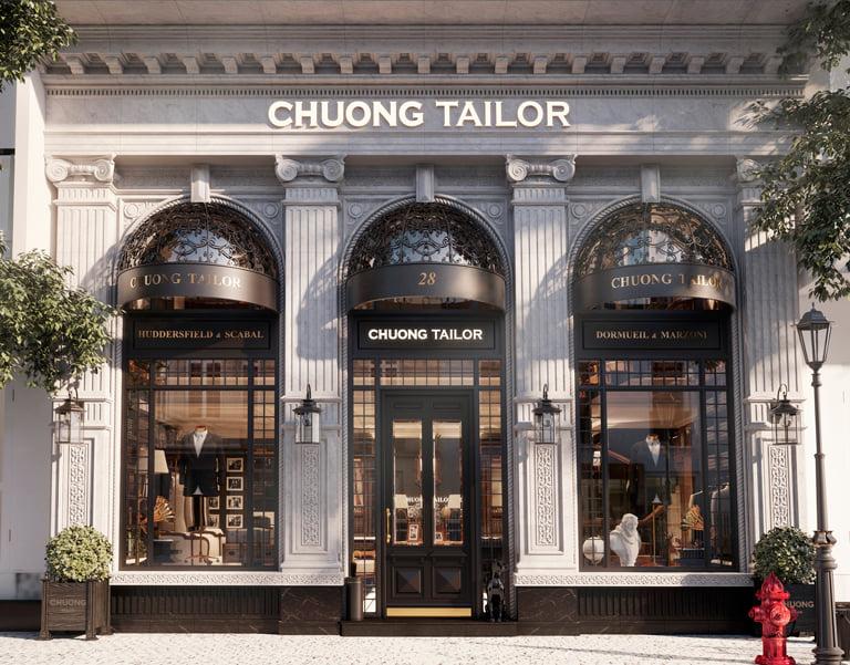 Thi công nội thất Showroom CHUONG TAILOR – 28 Cửa Bắc